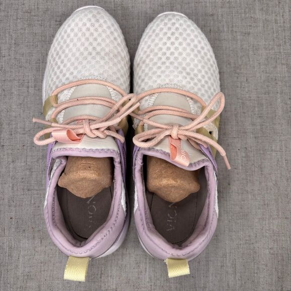 Vionic Adore Sneakers White Purple Mesh Pull On Slip On Shoes Women's‎ Size 7 - Picture 7 of 11